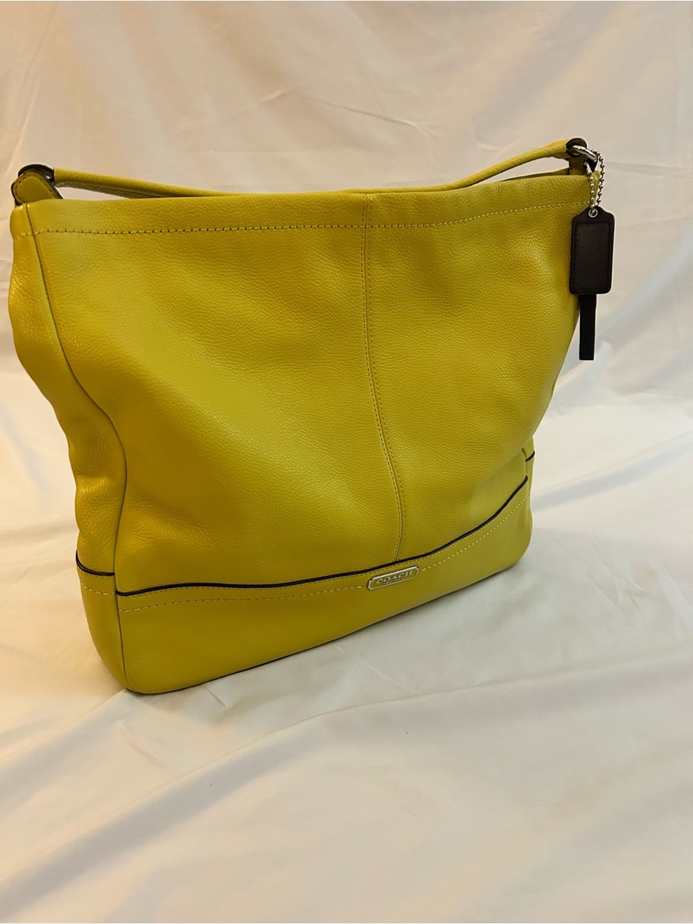 Coach Park Pebbled Leather Hobo